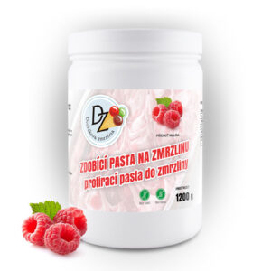 Zdobiaca pasta na zmrzlinu DZ malina 1200 g