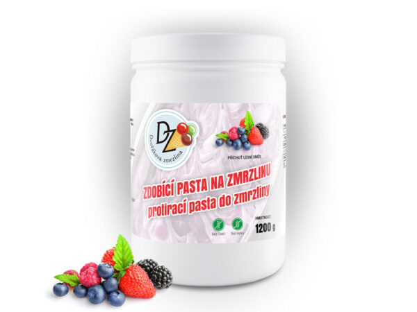 Zdobiaca pasta na zmrzlinu DZ lesná zmes 1200 g