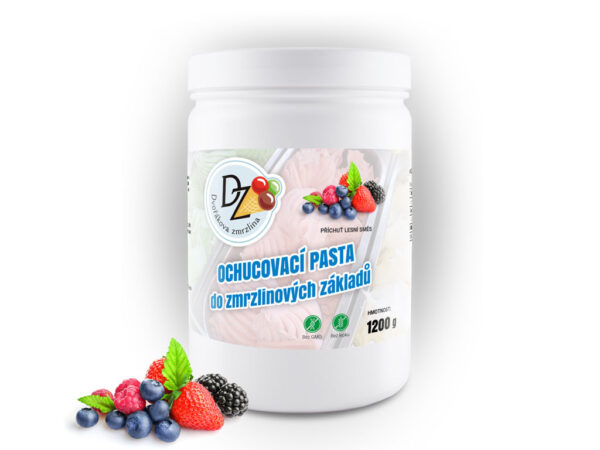 Ochucovacia zmrzlinová pasta DZ lesná zmes1200 g