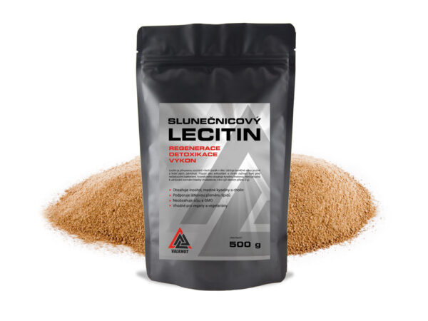 Slnečnicový Lecitín VALKNUT v prášku bez príchuti Obsah balenia: 500 g