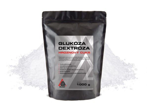 Sladidlo - Hroznový cukor - Dextróza VALKNUT 1000 g v prášku