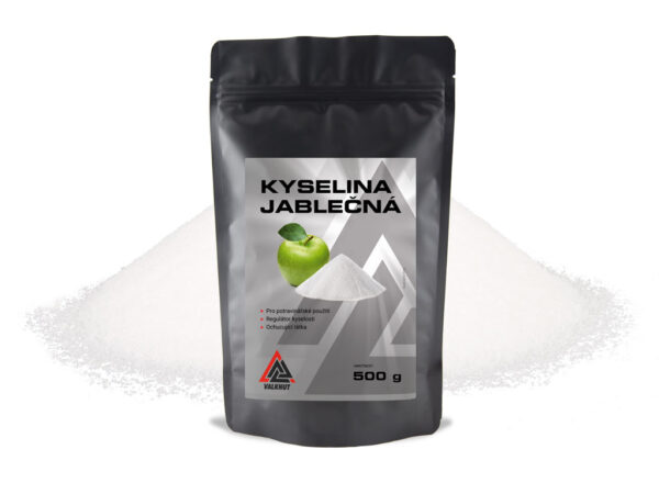 Konzervant Kyselina jablčná VALKNUT v prášku Obsah balenia: 500 g