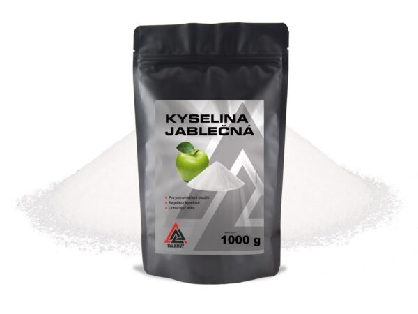 Konzervant Kyselina jablčná VALKNUT v prášku Obsah balenia: 1000 g