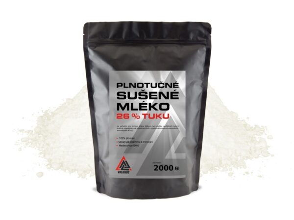 Sušené mlieko 26% tuku plnotučné VALKNUT 2 kg