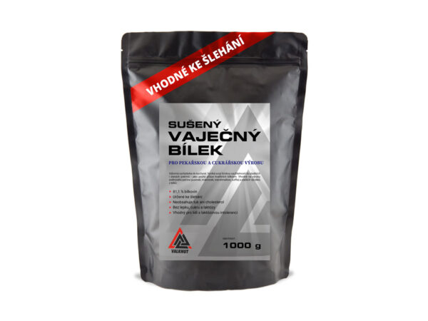 Sušený vaječný bielok VALKNUT na pečenie a cukrárske účely 1000 g Obsah balenia: 1000 g
