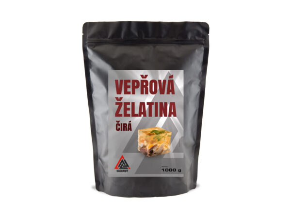 Bravčová želatína číra VALKNUT 1000 g