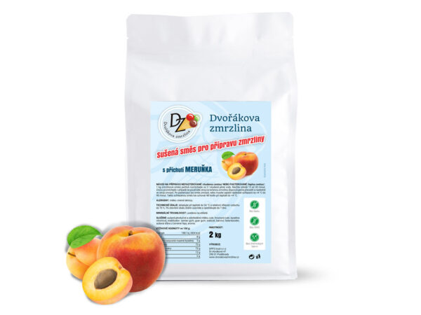 Zmrzlinová zmes DZ 2 kg marhuľa