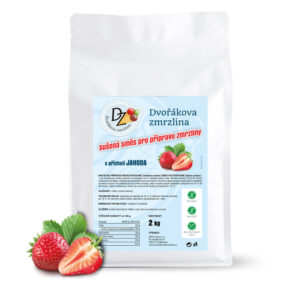 Zmrzlinová zmes DZ 2 kg jahoda