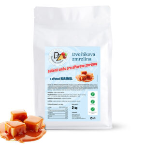 Zmrzlinová zmes DZ 2 kg karamel