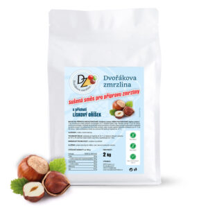 Zmrzlinová zmes DZ 2 kg lieskový oriešok