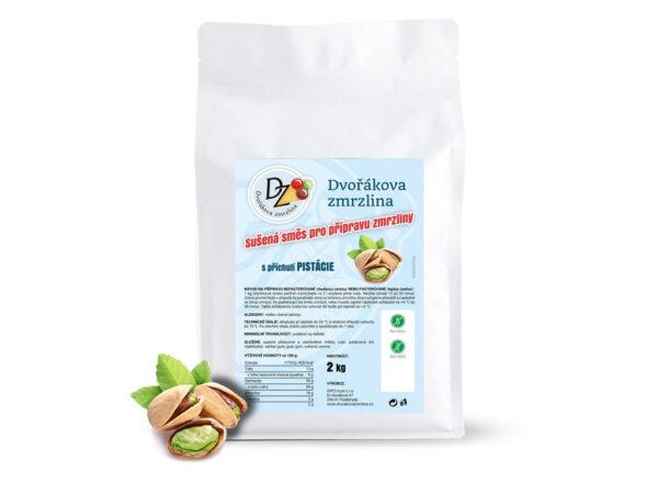 Zmrzlinová zmes DZ 2 kg pistácie