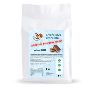 Zmrzlinová zmes DZ 2 kg nugát