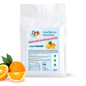 Zmrzlinová zmes DZ 2 kg pomaranč