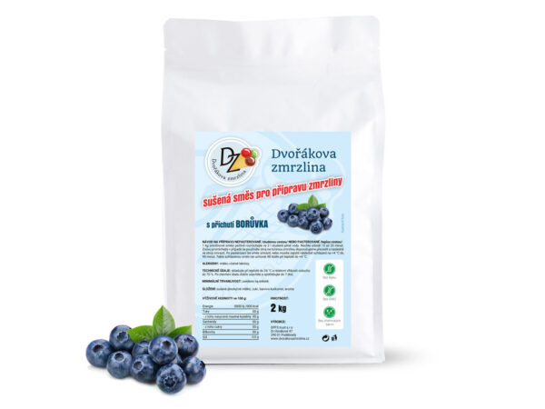 Zmrzlinová zmes DZ 2 kg čučoriedka