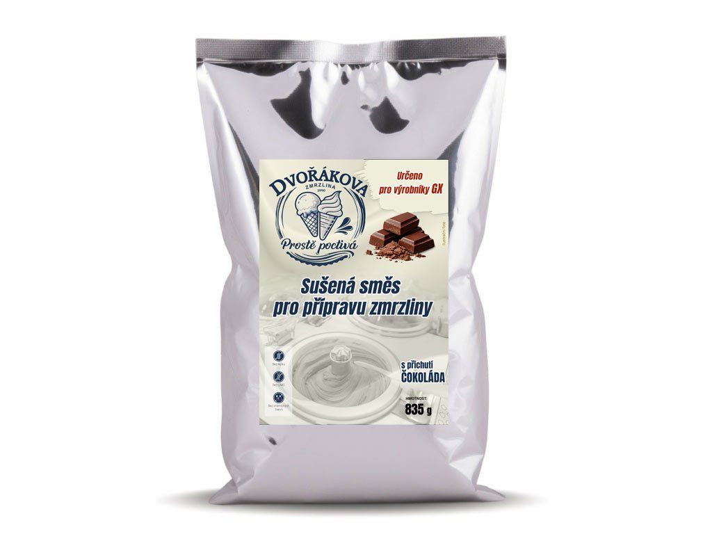 Fresh Zmrzlina GX Čokoláda 2x 835 g