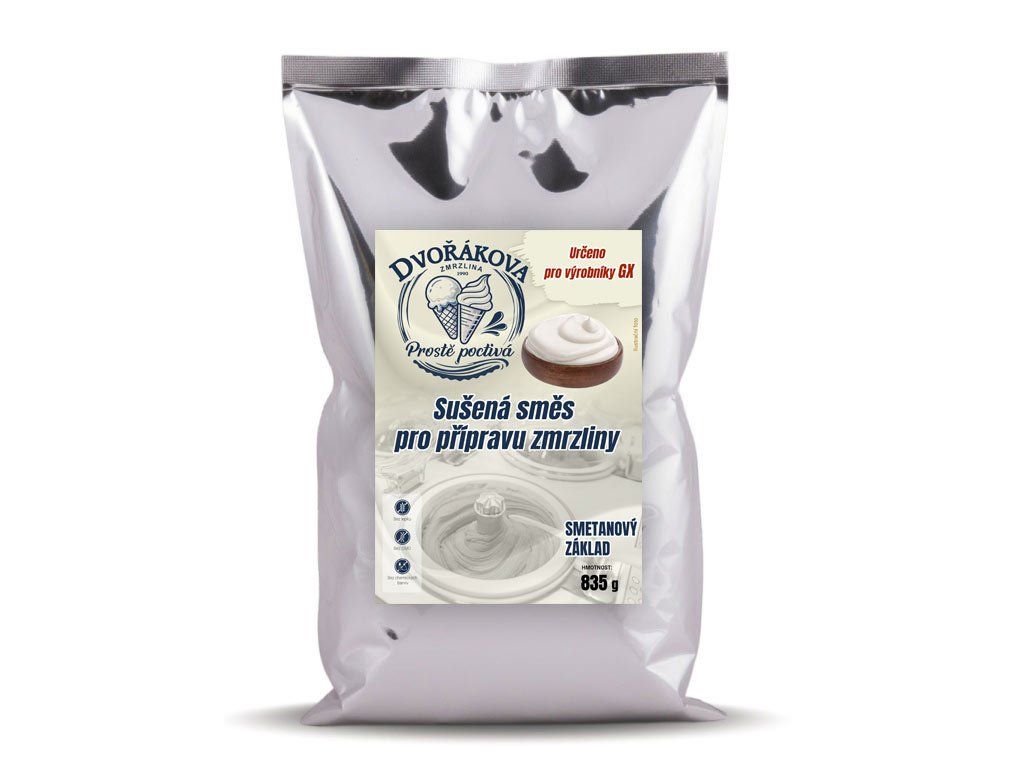 Fresh Zmrzlina GX Smotanový základ 2x 835 g